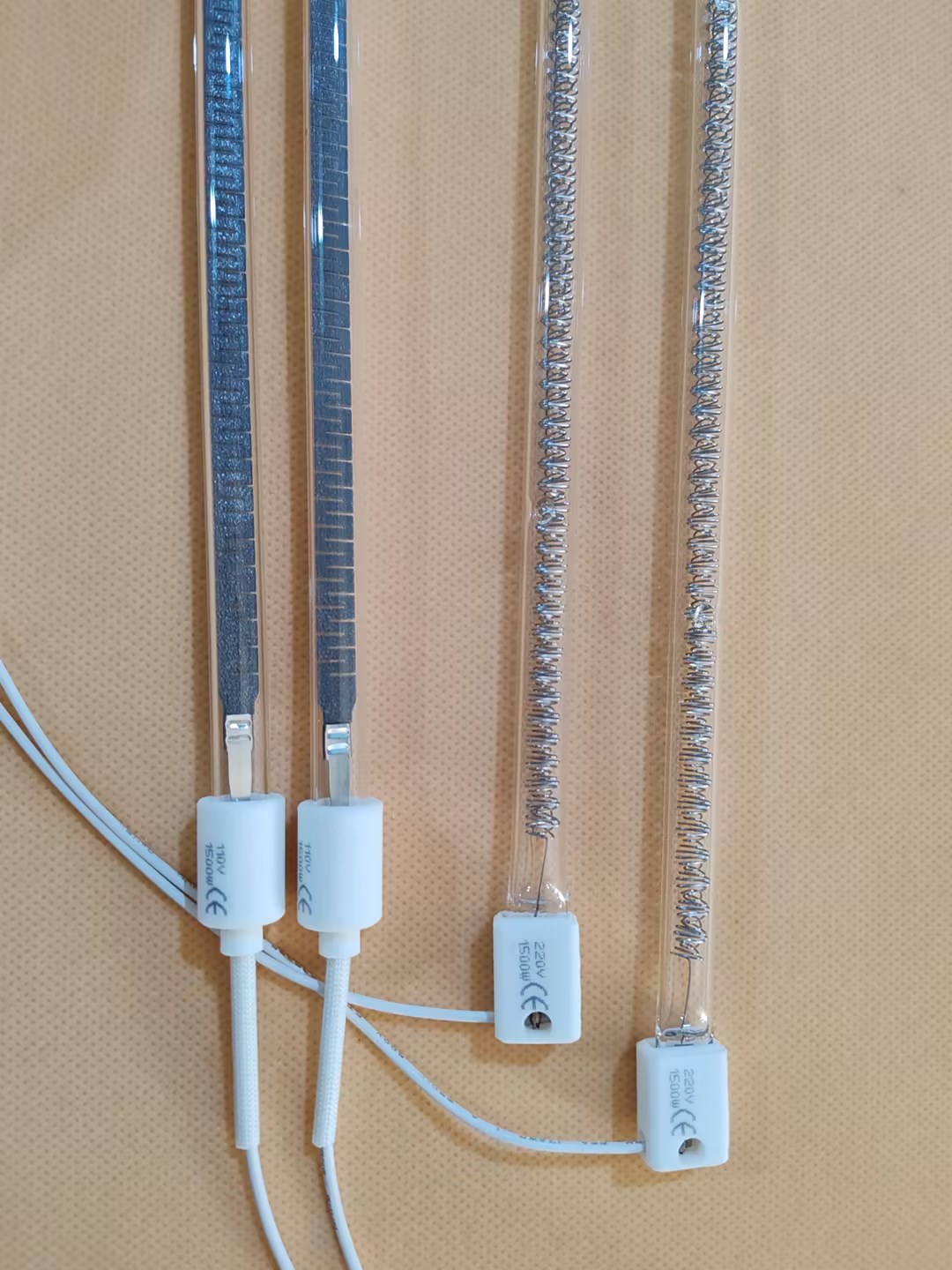 900w 870mm 220v halogen infrared lamp