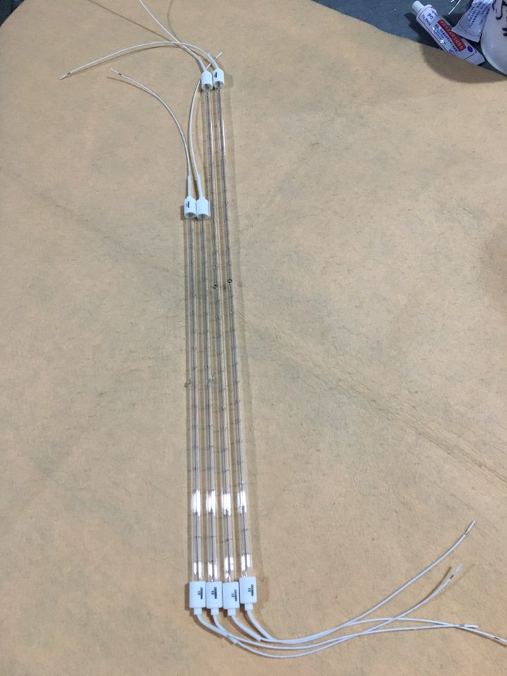 custom made medium infrared halogen heating tube