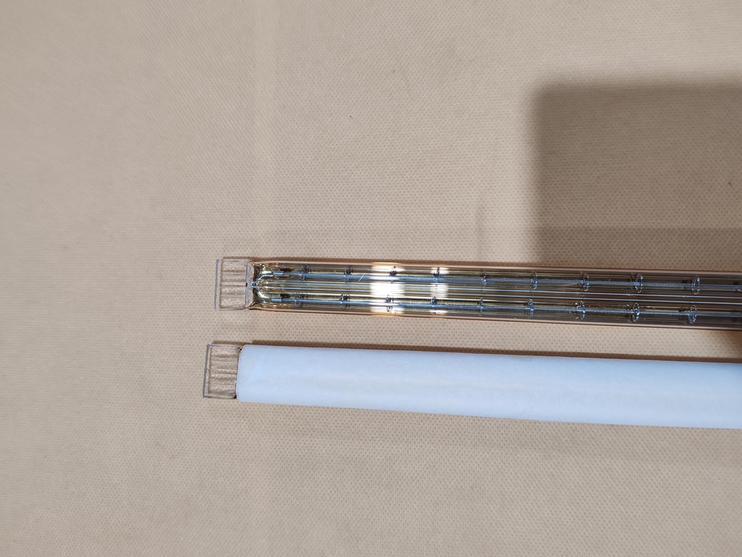 354mm 440V 2000w Quartz Infrared Halogen Heating Element