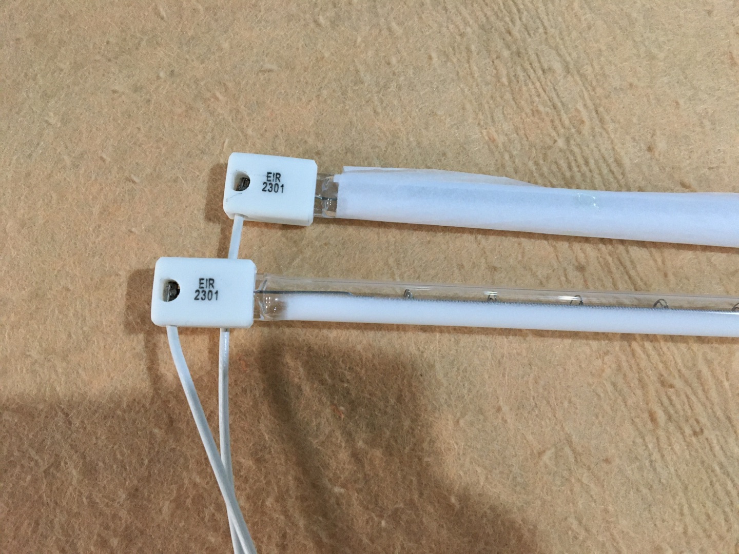 Halogen Heater Replacement Bulbs 380mm 440v 1000w